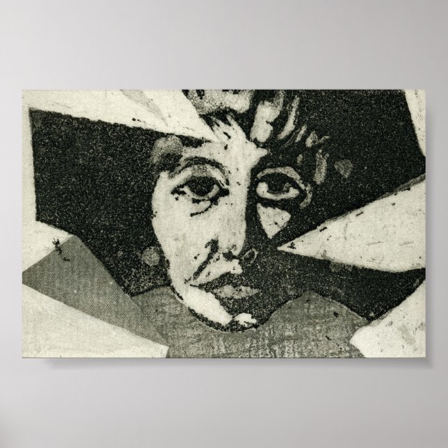 Gesichter und Figuren Mini-Poster Poster (Vorne)