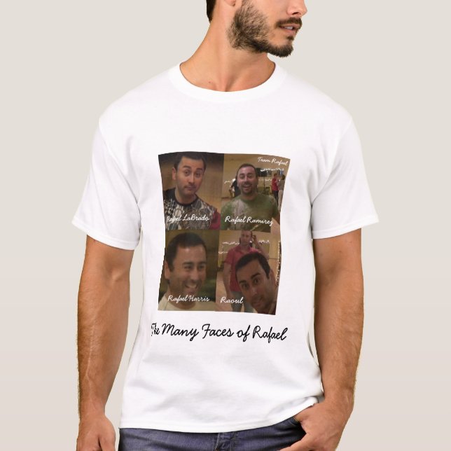Gesichter von Rafael-T - Shirt (Vorderseite)