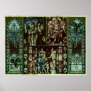 Gesichter von Saint Patrick Poster