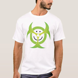 Gesichts-Biogefährdung-T - Shirt