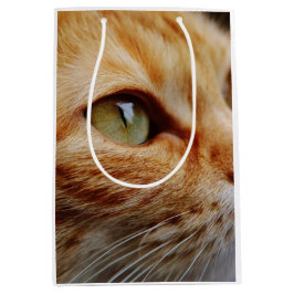 Gesichts einer Ingwerkatze bestimmt Mittlere Geschenktüte