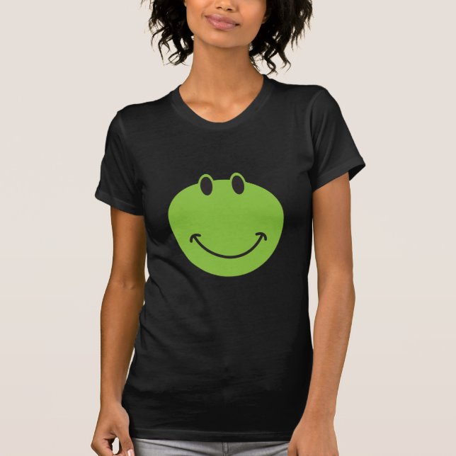 Gesichts-Frosch T-Shirt (Vorderseite)
