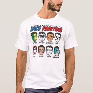 Gesichts-Malerei T-Shirt