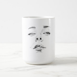 Gesichts-Schale Kaffeetasse