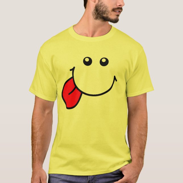 Gesichts-Shirt T-Shirt (Vorderseite)
