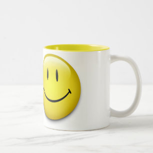 Gesichts-Tasse Zweifarbige Tasse