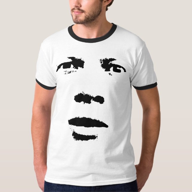 Gesichts-Wecker-T - Shirt (Vorderseite)