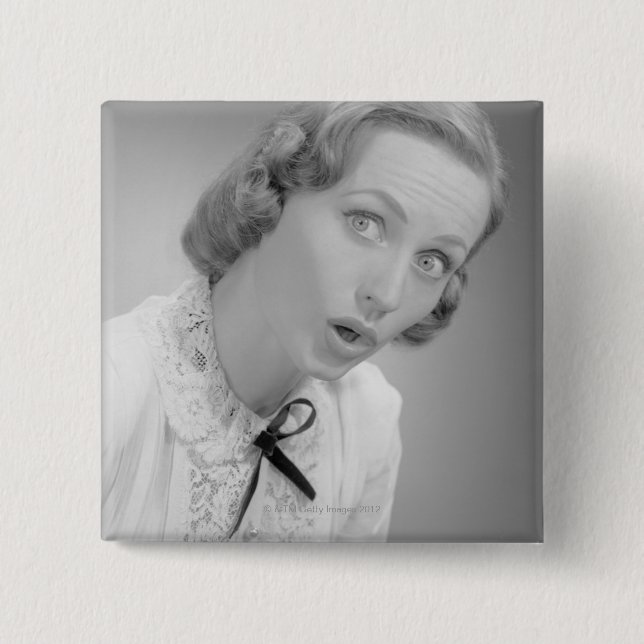 Gesichtsausdrücke Button (Vorderseite)
