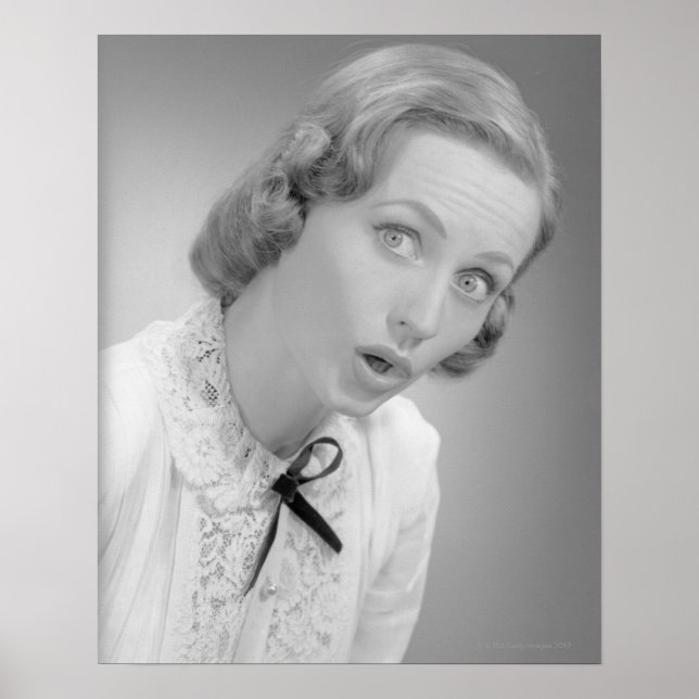 Gesichtsausdrücke Poster (Vorne)