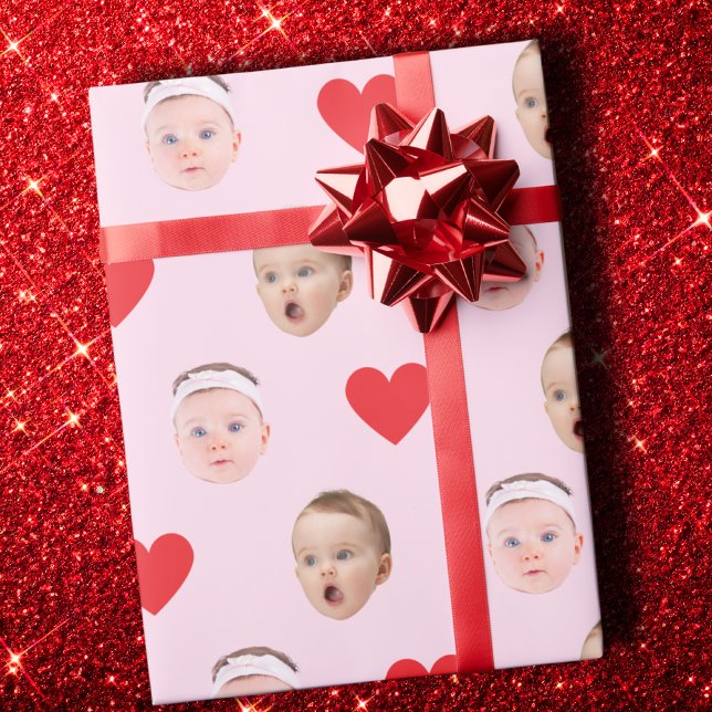 Gesichtsbehängung, Foto-Geschenkwrap, Babygeschenk Geschenkpapier (Von Creator hochgeladen)
