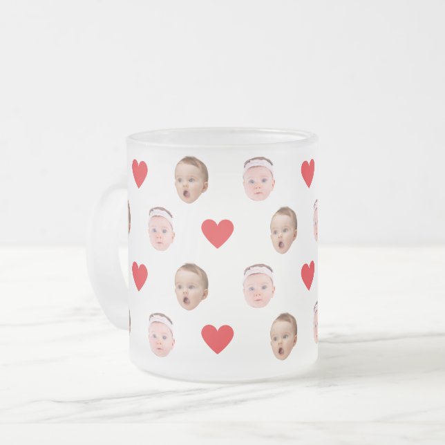 Gesichtserkennung, Tasse des benutzerdefinierten F (Vorderseite Links)