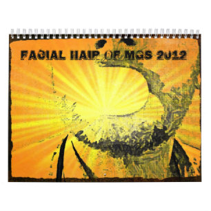 Gesichtshaar von MGS 2012 Kalender