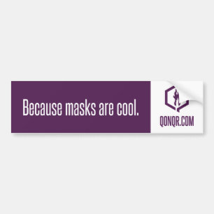 Gesichtslose Masken Autoaufkleber