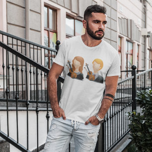 Gesichtsloser Violinist T - Shirt