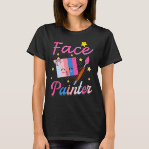 Gesichtsmaler für Makeup-Künstler T-Shirt