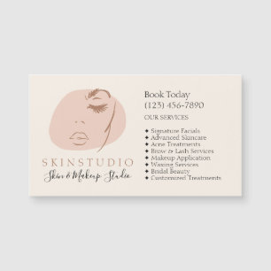 Gesichtspflege-Esthetikerin-Beauty-Magnet Magnetkarte