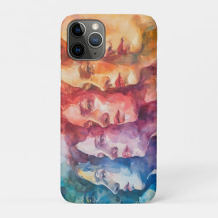 Gesichtspflege von Frauen - Aquarellmalerei Case-Mate iPhone Hülle