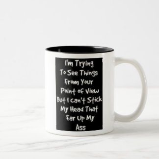 Gesichtspunkt Zweifarbige Tasse