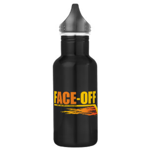 Gesichtssaal (Hockey) Edelstahlflasche