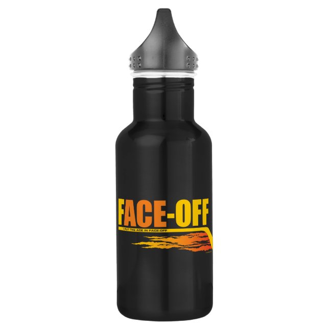 Gesichtssaal (Hockey) Edelstahlflasche (Links)