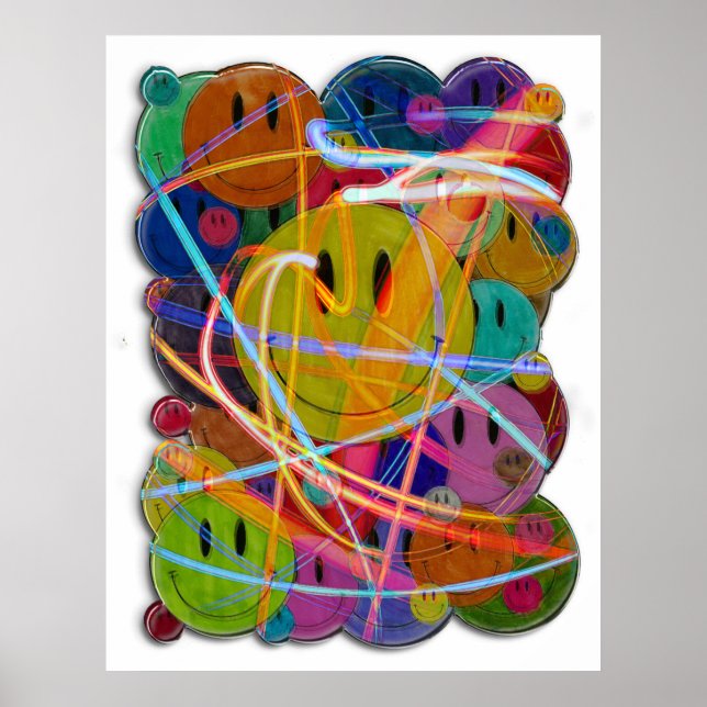 Gesichtstasten Poster (Vorne)