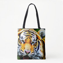 Gesichtstiere von Tiger