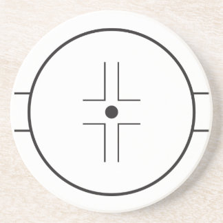 Gesichtszirkel Getränkeuntersetzer