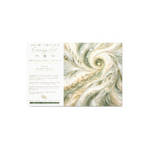 Gespannter Leinwanddruck Januar — White Sage Energ