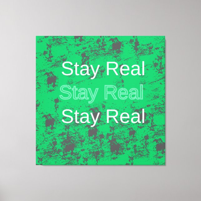 Gespanntes Gewebe Leinwanddruck (Vorderseite)