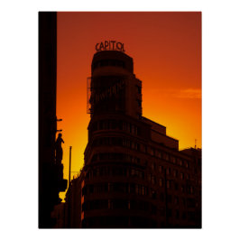 Gespanntes Gewebe Poster