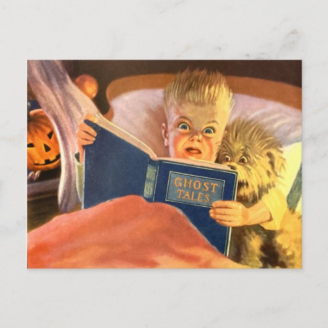 Gespeicherte Geschichten Schrecklicher Junge und H Postkarte (Vorderseite)