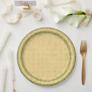 Gespeicherte Glasplatte Pappteller