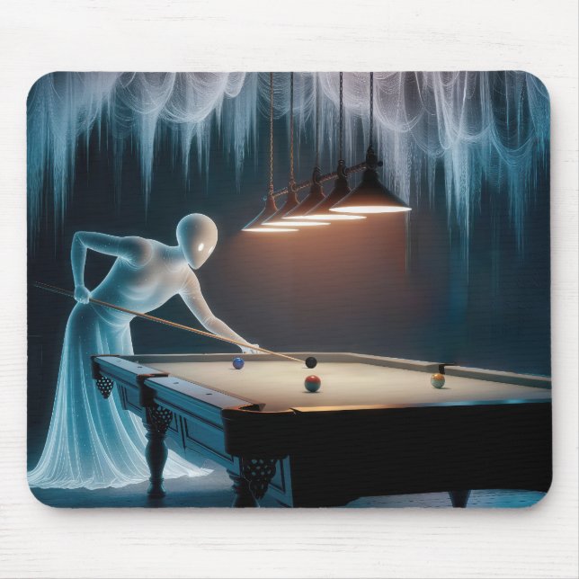 Gespeicherte Zahlen Pool spielen Mousepad (Vorne)