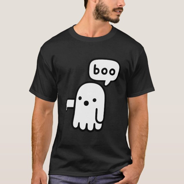 Gespenst der Missbilligung - lustiger Niedlicher B T-Shirt (Vorderseite)