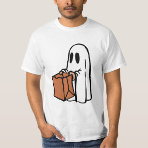 Gespenst mit Beutel Trick oder Behandlung T-Shirt