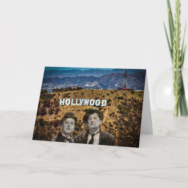 Gespenster aus Hollywood Karte (Vorderseite)
