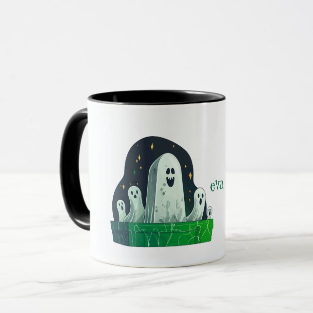 Gespenster der Nacht Tasse (Vorderseite Links)