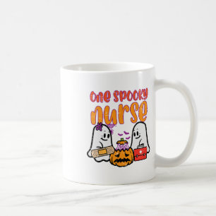 Gespenster eine Spooky Nurween Nurse Fall Scrub Kaffeetasse