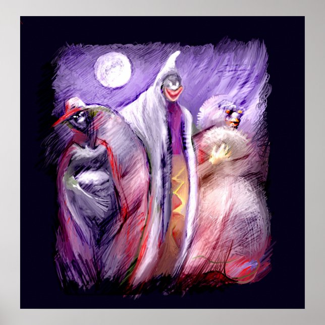 ***Gespenster in der Nacht*** Poster (Vorne)