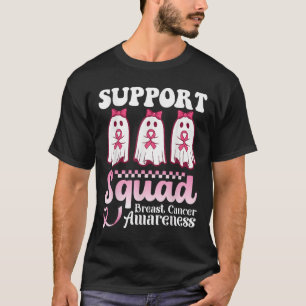 Gespenster und rosa Schleifen unterstützen Brustkr T-Shirt