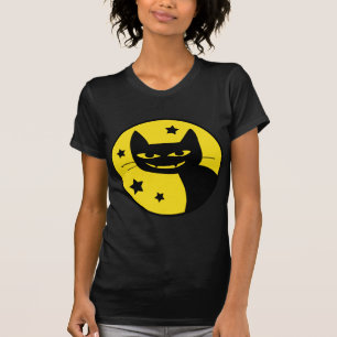 Gespenstische Katze T-Shirt