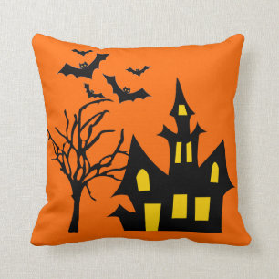 Gespenstischer Halloween-Nachtlit-Spuk Kissen