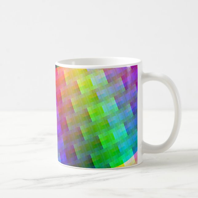 gesponnene Farben Kaffeetasse (Rechts)