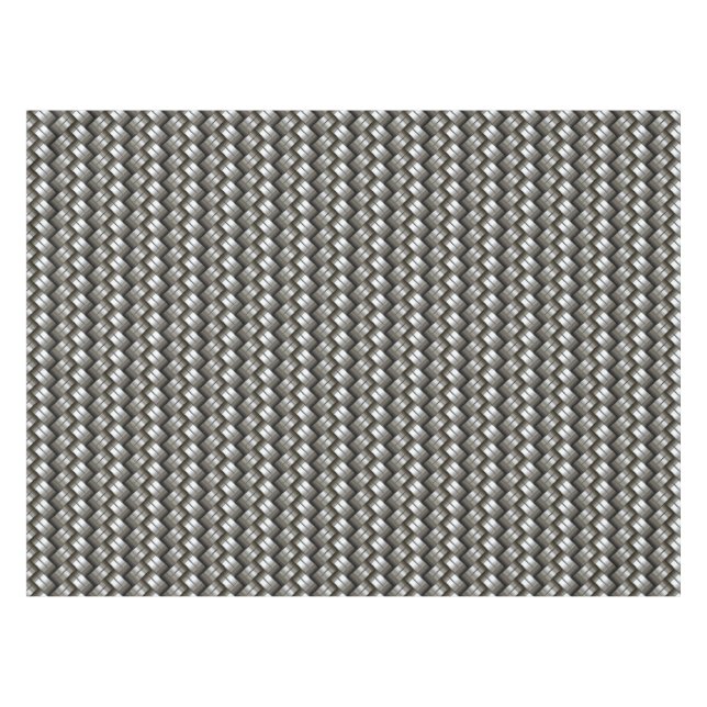 Gesponnenes Metallmuster Tischdecke (Vorderseite (Horizontal))