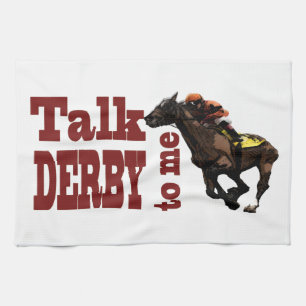 Gespräch Derby zu mir Geschenke u. Neuheiten Küchentuch