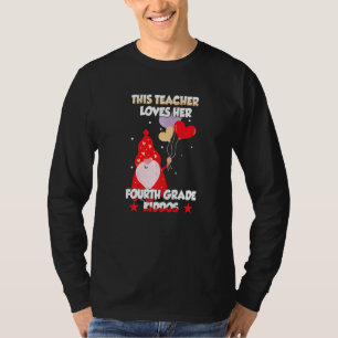 Gespräch Herz Lehrer Liebe Sie 4. Klasse Vale T-Shirt