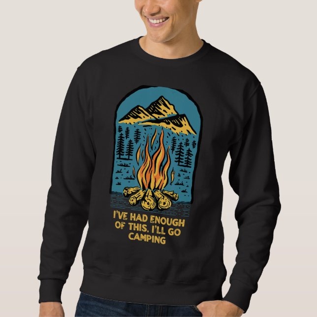 Gespräch mit der Sand Long Beach Summer California Sweatshirt (Vorderseite)