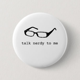 Gespräch nerdy zu mir button