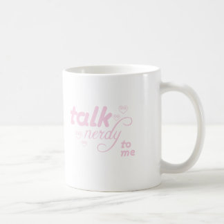 Gespräch Nerdy zu mir Kaffeetasse