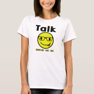 Gespräch nerdy zu mir T-Shirt